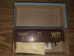 Athearn Bev-bel Ho Scale Western Pacific 50 P.d. Boxcar Wp 61105 Blue Kit. Fixed Price $10.00.