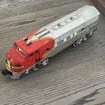 Vintage Lionel Locomotive 2333 Includes Additional Cars 1940-1960S. Fixed Price $200.00.