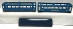 Lionel Prewar O-gauge 710 & 712 Blue Passenger Cars Parts Restoration Project. Fixed Price $95.00.