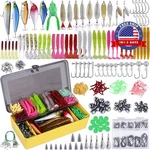 Kit Cebo 102 302 Piezas Caja Con Accesorios Anzuelos Pescar Nuevo Us. Fixed Price $49.99.