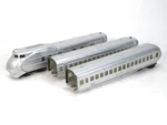Lionel 752E 753 754 Union Pacific M10000 Piece Set With Vestibules, Gauge. Fixed Price $500.00.