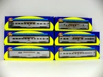 ATHEARN-2002 Ho R-t-r Pennsylvania Streamline 6 Car Passenger Set. Fixed Price $181.24.
