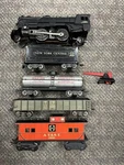 + Marx Gauge #999 New York Central 2-4-2 Locomotive 3 Car Freight Set. Fixed Price $67.50.