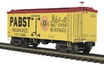 Mth 20-94301 Pabst Milwaukee 36' Wood Reefer Nib. Fixed Price $74.99.