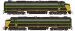 Rapido 28315 Ho Scale Emd E8AA Set With Hep Canadian National "green And Gold". Fixed Price $409.99.
