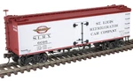 Atlas Ho Scale 36' Wood Reefer St. Louis Refrigerator Car Co. #6069 20007199. Fixed Price $43.96.