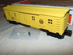 Lionel 5724 Pennsylvania Lighted Bunk Car With Lanterns + Box. Fixed Price $22.00.