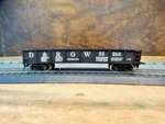 Ahm Scale 41' D&rgw 55268 Hobby Model Railroad Train Gondola. Fixed Price $12.00.