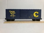Lnib Lionel O-27 Gauge 6-9629 CHESSI3 C&o Mec Hi-cube Boxcar. Fixed Price $24.95.