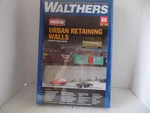 Urban Retaining Walls Ho Scale By Walthers Kit #933-4562 New Sealed Box. Fixed Price $28.75.