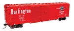 Walthers Ho 50' Aar Double-door Boxcar Burlington Cb&q #48522 920-101673. Fixed Price $56.98.