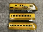 + Marx Prewar Gauge Tin Wind Up Union Pacific M-10000 Streamline 3 Piece Set. Fixed Price $265.50.