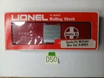Lionel 6-9602 Santa Fe Atsf Hi-cube Sliding Door Box Car Lighly Used. Fixed Price $22.95.