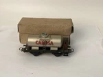 Vintage Electrotren Ho Spanish Tinplate Tank Car With Box Campsa 1950S. Fixed Price $35.00.