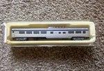 Con-cor Scale Via Rail Dome Passenger Car #501, Micro Trains Couplers Mint!. Fixed Price $79.95.