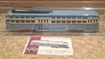 Corgi 55016 1:50 Newark/psnj City Streetcar W/ Display Case, Limited Edition. Fixed Price $29.95.