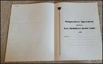 Legendary African American Songwriters Agreement Signed Producer Clyde Otis. Fixed Price $459.73.
