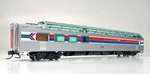 Rapido 5750012 Amtrak Phase : 3/4 Dome Lounge W/flat Sides #9372 Scale. Fixed Price $87.72.