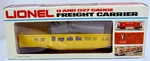 Lionel Scale Republic Steel Gondola W/ Canisters 6-9055. Fixed Price $15.99.