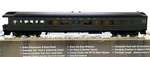 Ho Walthers 932-10252 Pullman Heavyweight 3-2 Lounge-obs (plan # 3959D) Santa Fe. Fixed Price $139.99.
