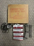 + Marx Gauge No. 7674 Union Pacific M10005 Streamline Passenger Set W/ Box. Fixed Price $202.50.