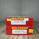 Ho Walthers Bart Rapid Transit Train Powered 932-6030 & Unit Dummy 932-6031. Fixed Price $250.00.