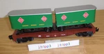 Lionel 2223060 Railway Express Rea Flat Car Piggyback Trailers Train Gauge. Fixed Price $44.95.