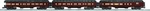 Lionel 6-25635 Red Arrow Heavyweight Passenger Car 3-PACK, Gauge, Nib. Fixed Price $429.99.