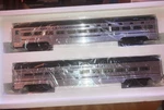 Mth 70' Scale Aluminum Sleeper/dinner MT-6601 Atlantic Coast Line-plated 3R 18". Fixed Price $225.00.