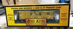 Mth Rail King Chesapeake & Ohio Semi-scale Caboose New Open Box 0/027 Gauge. Fixed Price $29.50.