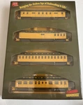 Roundhouse 84829 50' Overland Set Combine Coach D&rgw 4-CAR Pass. Fixed Price $250.00.