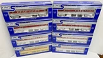 K-line O-gauge Streamliners K4530 Santa Fe Passenger 8-CAR Set Ln/box. Fixed Price $349.99.