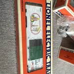Lionel 6-19910 1990 Seasons Greetings Box Car Gauge Nib. Fixed Price $15.14.