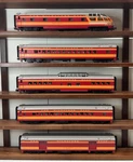 Scale 3 Rail Mth 20-6552 Milwaukee Road Hiawatha Car Passenger Set Smooth. Fixed Price $499.95.