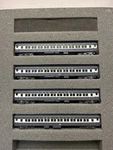 N-scale Custom Painted Long Island Tischy Coaches Set Of 4. Fixed Price $225.00.