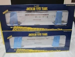 American Flyer 6-48975 Prr/pennsylvania 2-CAR Passenger Set (add-on) S-gauge Nib. Fixed Price $155.00.