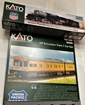 Kato 1264014 106086 Scale Up Big Boy 4-8-8-4 Excursion Set Loco & 7 Cars. Fixed Price $474.95.