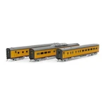 Roundhouse Athearn RND79131 Union Pacific Car Streamlined Passenger Set Nib. Fixed Price $109.99.