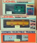 Lot Of Lionel Used Freight Cars: 6-9484, 6-6310, And 6-6427...SHIPS Free! C-6. Fixed Price $39.99.