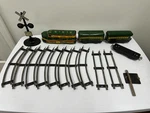 Vtg Marx Seaboard Wind Up Lithograph Train Bogota Track Signal Set (not Working). Fixed Price $110.00.