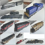 Vintage Model Train Collection - Lionel 253 626 2031 221 Rivarossi Big Boy 4045. Fixed Price $999.00.