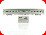 Ho Scale ***cb&q Zephyr*** Silver Maple Sleeper #400 -- Broadway 510, Lighted. Fixed Price $114.95.