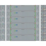 Athearn Ho 53' Cimc Container Cofc Logistics #2 6 ATH28528. Fixed Price $89.99.