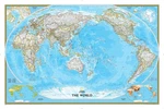 National Geographic World, Pacific Centered Wall Map - Classic Laminated (4.... Fixed Price $46.39.