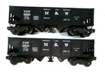 (2) Gauge Lionel #3456 Operating Coal Cars (lot 7393). Fixed Price $38.00.