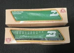 Ihc Scale Burlington Northern Covered Hopper - New Old Stock Vintage Lot Of 2. Fixed Price $24.99.
