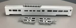 Con-cor 0001-000791 Budd Dome Corrugated Side Passenger Car Undec Kit HO4912. Fixed Price $28.71.
