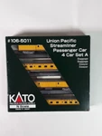 Kato 106-5011 Scale Union Pacific Streamliner Set Passenger 4 Car. Fixed Price $200.00.
