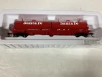 Bachmann Silver Series #71405 Ho Scale Sf Coil Car With Load RD.#534005. Fixed Price $61.00.