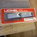 Lionel 6-9149 Cp Rail Flatcar With Vans New In Box. Fixed Price $20.00.